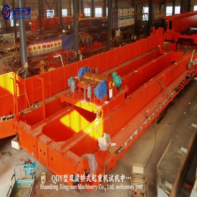 QDY雙梁橋式起重機試機！